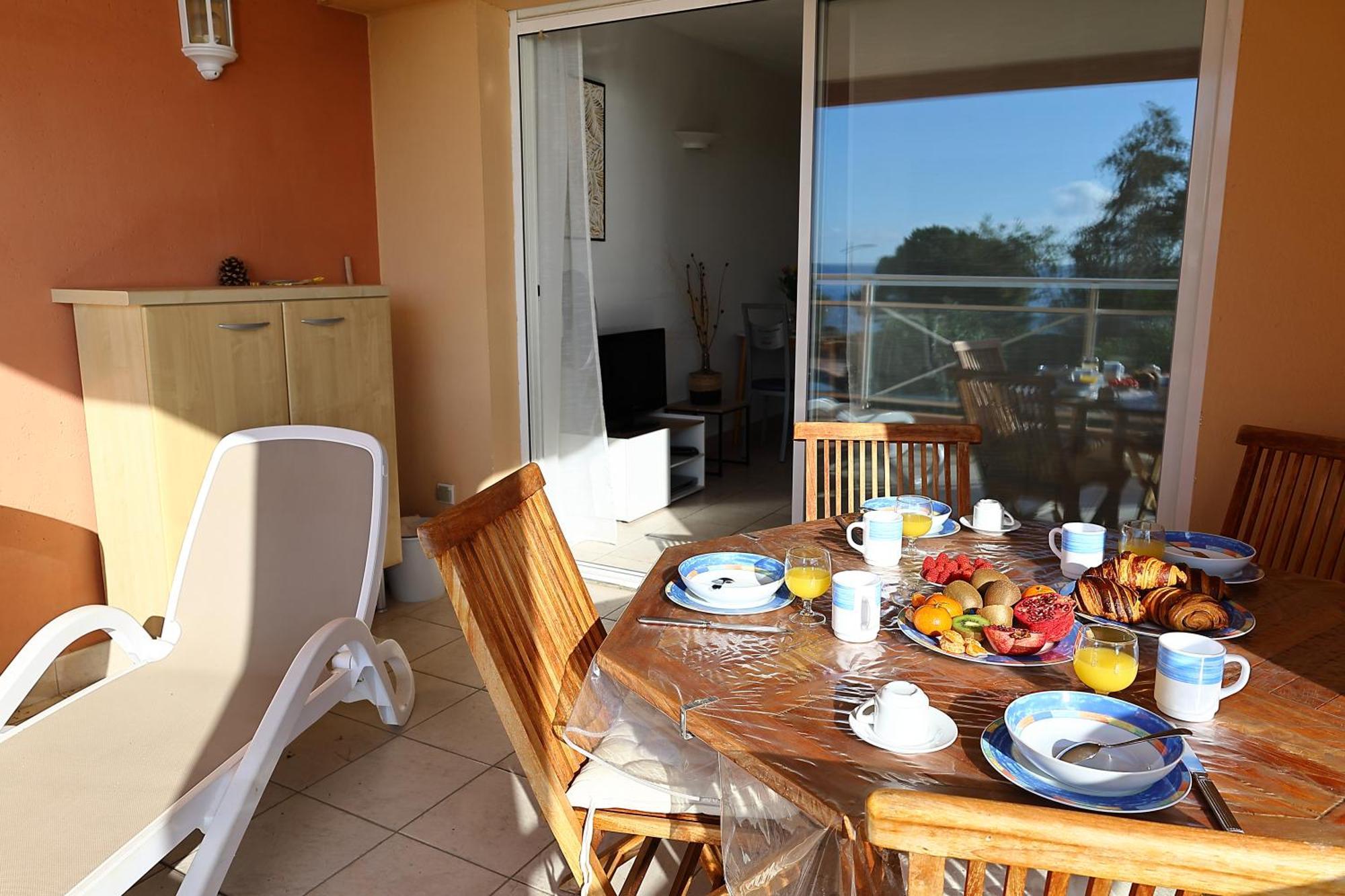 T2 Vue Mer - Résidence Les Sanguinaires Ajaccio  Extérieur photo